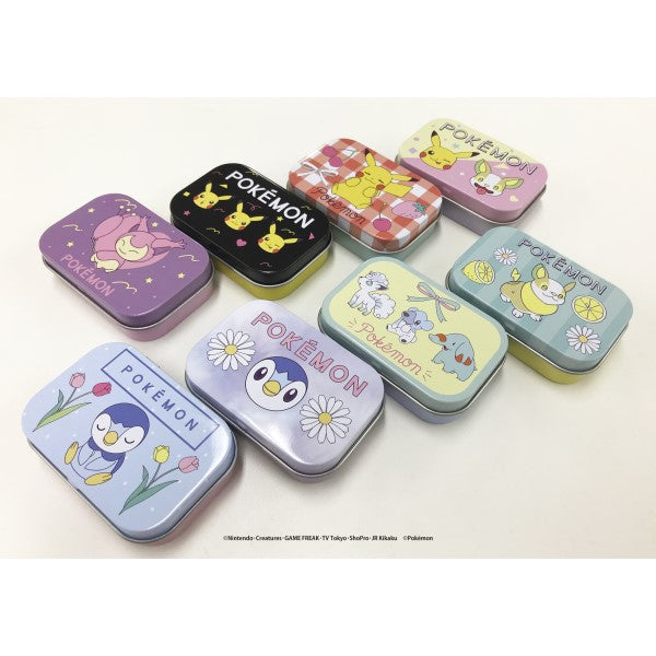 ポケモン フィギュアと缶ケース ポケモン ドーブル フィギュア ミニ缶ケース 小物入れ レトロ