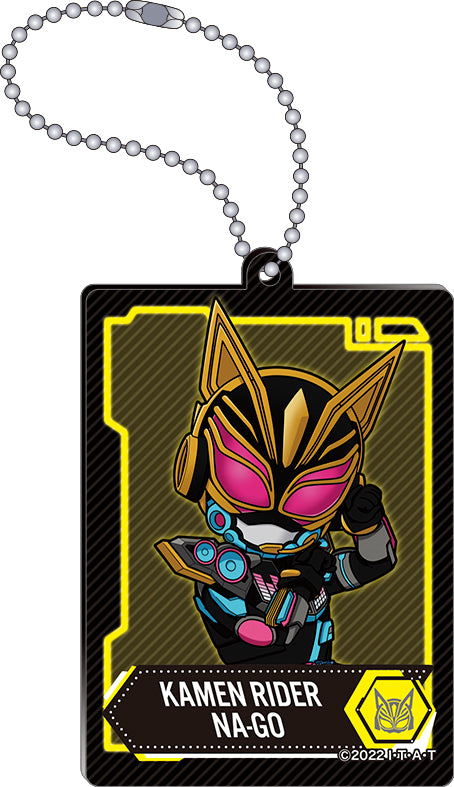 『仮面ライダーギーツ』アクリルキーホルダー 鞍馬祢音・仮面ライダーナーゴ