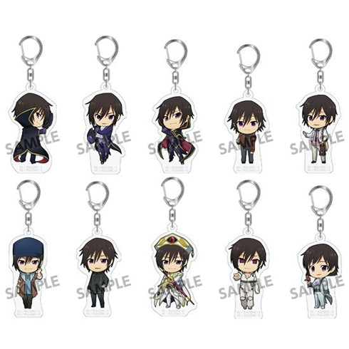 『コードギアス シリーズ』トレーディングアクリルキーホルダー ルルーシュコレクション BOX