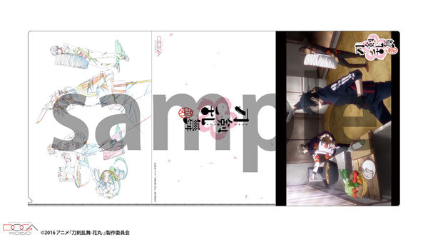 『刀剣乱舞-花丸-』セル画&原画見比べクリアファイル 4-J