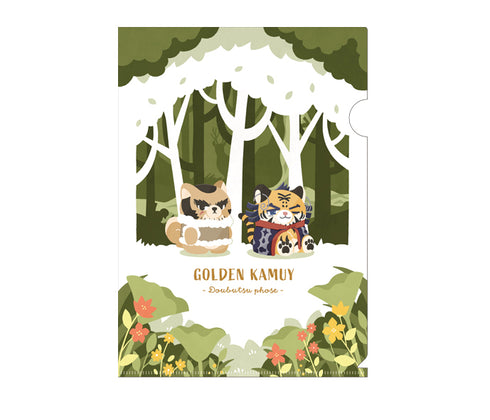 『ゴールデンカムイ』どうぶつフォーゼ クリアファイル /(4) 谷 垣&キロランケ