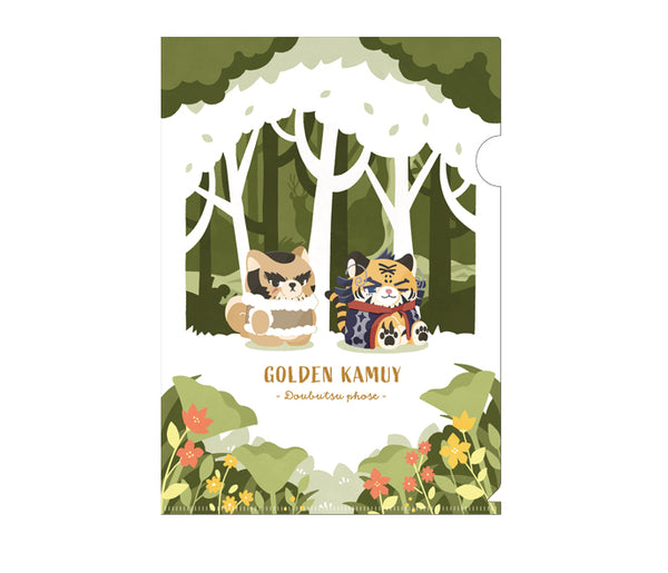 『ゴールデンカムイ』どうぶつフォーゼ クリアファイル /(4) 谷 垣&キロランケ