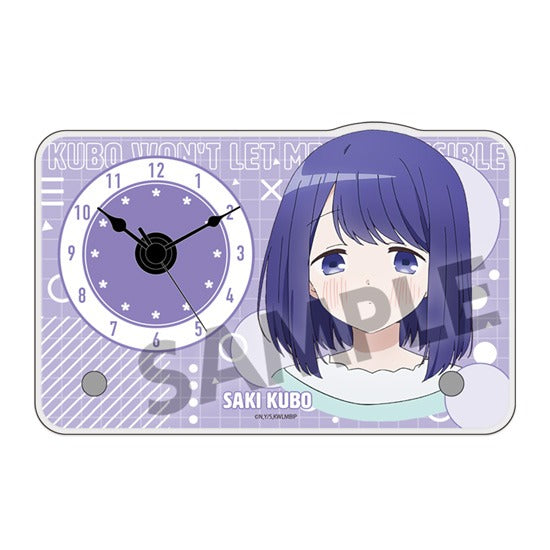 『久保さんは僕を許さない』アクリル時計 久保沙貴