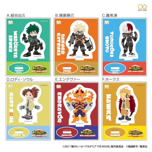 『僕のヒーローアカデミア』アクリルスタンド BOX