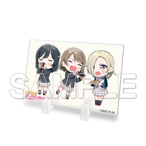 『ラブライブ!虹ヶ咲学園スクールアイドル同好会』ミニアクリルプレート かすみ&栞子&ミア