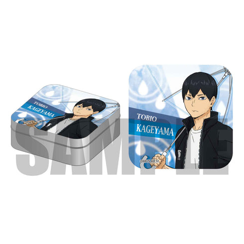 『ハイキュー!! TO THE TOP』ミニブリキケース / 影山飛雄 (rain ver.)