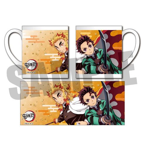 『鬼滅の刃』マグカップ M(竈門炭治郎&煉獄杏寿郎)