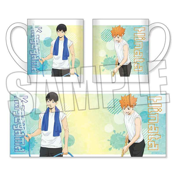 『ハイキュー!!』マグカップ 日向翔陽&影山飛雄 プール掃除ver.