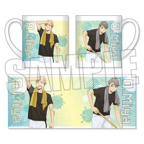 『ハイキュー!!』マグカップ 宮侑&宮治 プール掃除ver.