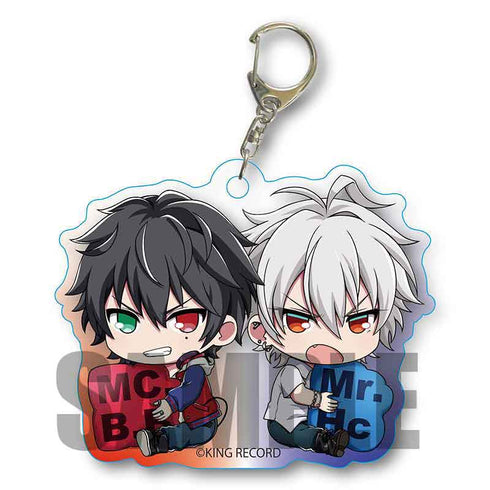 『ヒプノシスマイク -Division Rap Battle-』ぎゅぎゅっとちょいデカアクリルキーホルダー ペア柄ver. 山田一郎&碧棺左馬刻