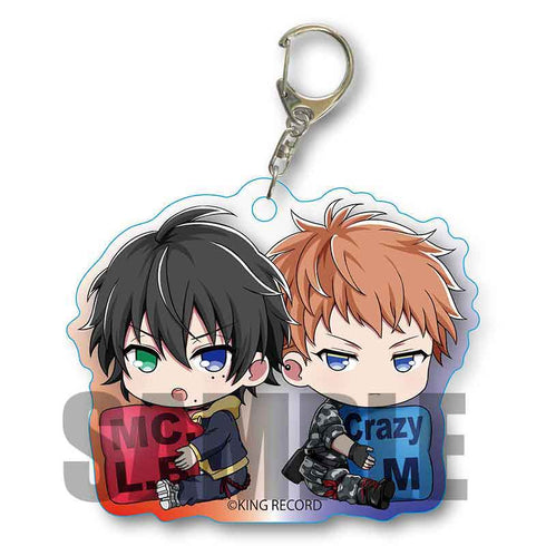 『ヒプノシスマイク -Division Rap Battle-』ぎゅぎゅっとちょいデカアクリルキーホルダー ペア柄ver. 山田三郎&毒島メイソン理鶯