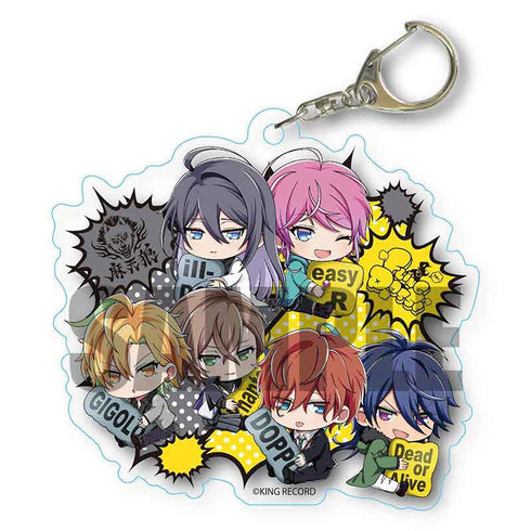 『ヒプノシスマイク -Division Rap Battle-』ぎゅぎゅっとちょいデカアクリルキーホルダー ペア柄ver. シンジュク&シブヤ