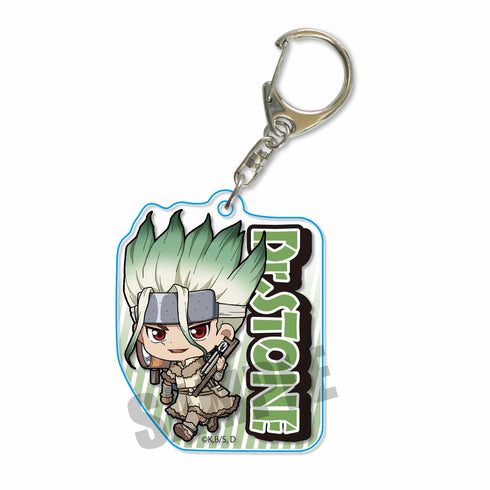 "Dr.STONE" Tech-Core Acrylic Keychain / Senku Ishigami (Science Gear)