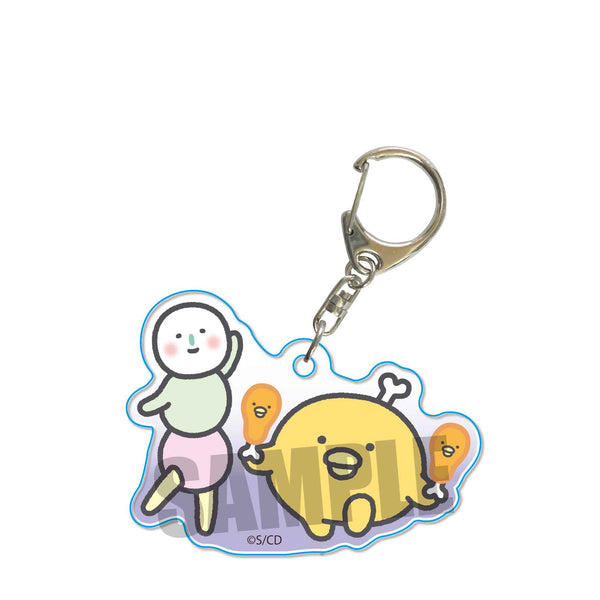 『チキップダンサーズ』アクリルキーホルダー / ほねチキン&だんご