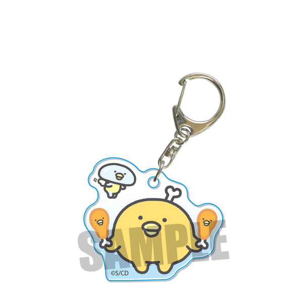 『チキップダンサーズ』アクリルキーホルダー / ほねチキン&水と油のようせい