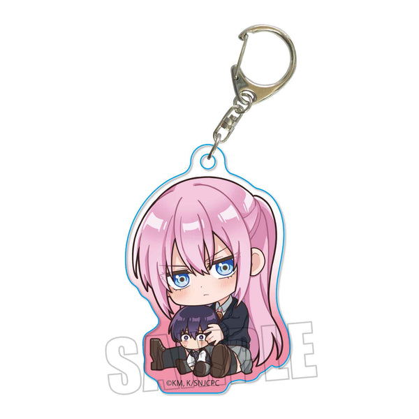 『可愛いだけじゃない式守さん』ぎゅぎゅっとアクリルキーホルダー / 式守さん