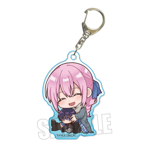 『可愛いだけじゃない式守さん』ぎゅぎゅっとアクリルキーホルダー / 式守さん (冬服)