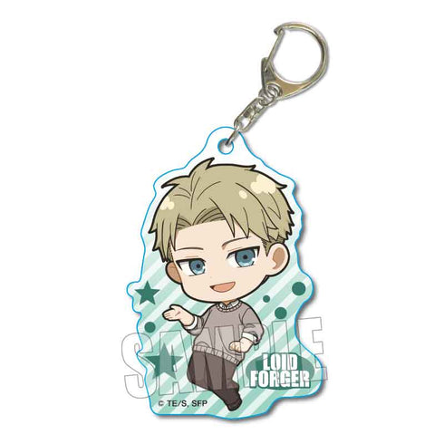 "SPY×FAMILY" Pukashu Acrylic Keychain: Lloyd Forger (Casual Wear Ver.)