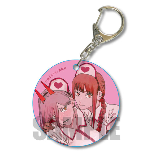 『チェンソーマン』やわらかクリアチャーム マキマ&パワー