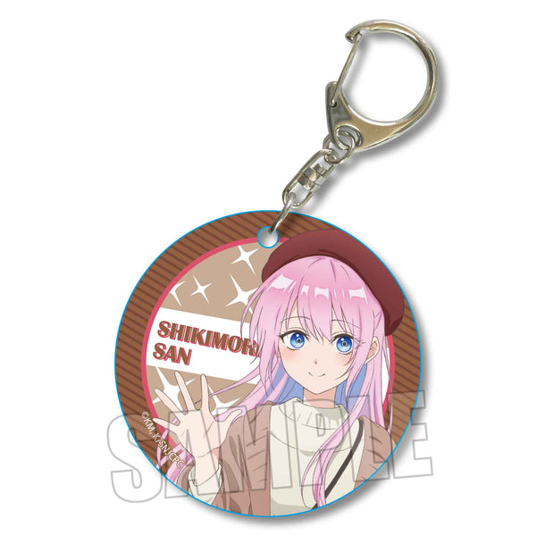 『可愛いだけじゃない式守さん』やわらかクリアチャーム / 式守さん (秋服)