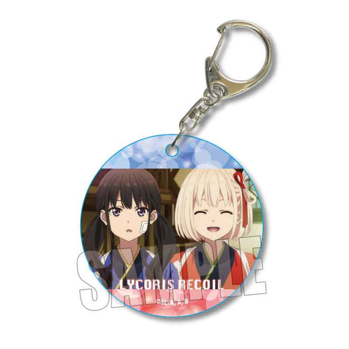 『リコリス・リコイル』やわらかクリアチャーム / 錦木千束 & 井ノ上たきな (喫茶リコリコ)