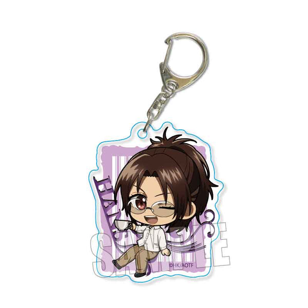 《進擊的巨人》壓克力鑰匙圈 漢吉·佐耶 茶歇版