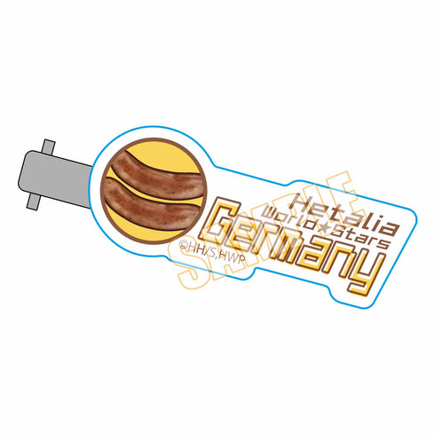 『ヘタリア World★Stars』ヘアクリップ ドイツ(ヴルスト)