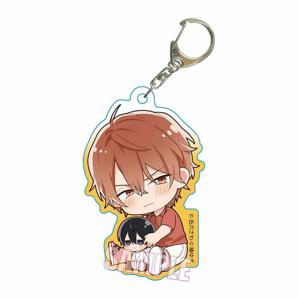 『みなと商事コインランドリー』ぎゅぎゅっとアクリルキーホルダー 湊晃(オレンジ)