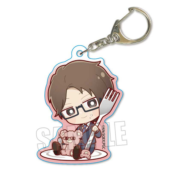 『クールドジ男子』ごちきゃらアクリルキーホルダー 三間貴之(フォーク)