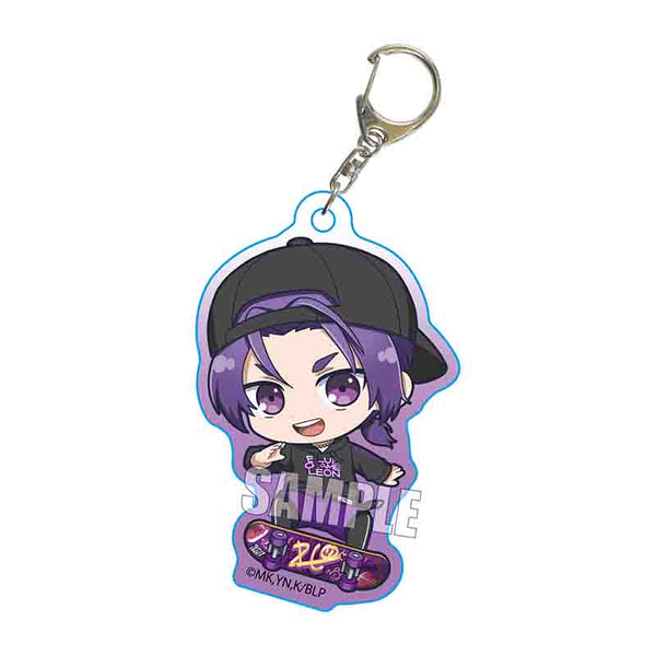 『ブルーロック』アクリルキーホルダー / 御影玲王 スケーターver.