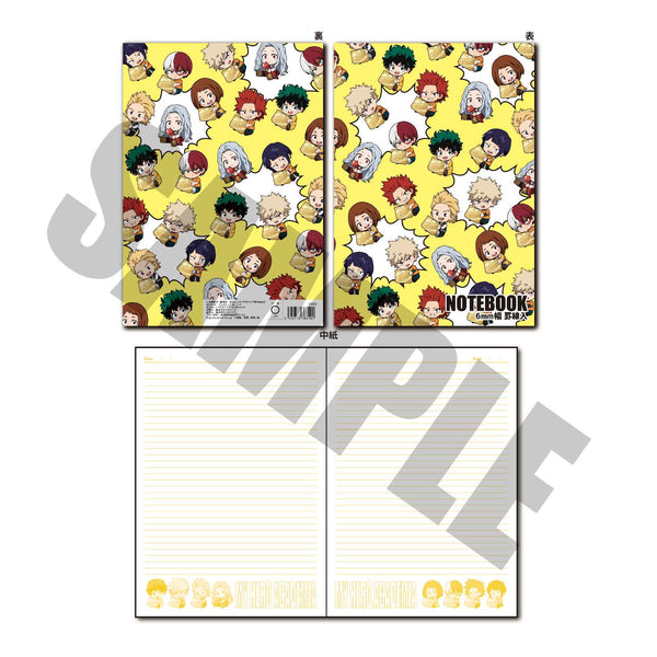 『僕のヒーローアカデミア』ぎゅぎゅっとB5ノート 文化祭ver./A