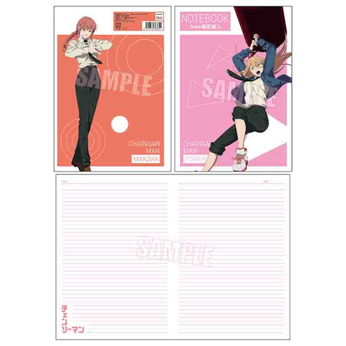 『チェンソーマン』B5ノート パワー&マキマ