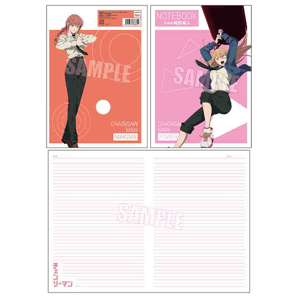『チェンソーマン』B5ノート パワー&マキマ