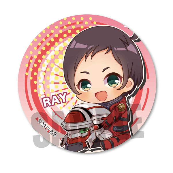 『交響詩篇エウレカセブン ハイエボリューション』ぎゅぎゅっと缶バッチ / レイ・ビームス