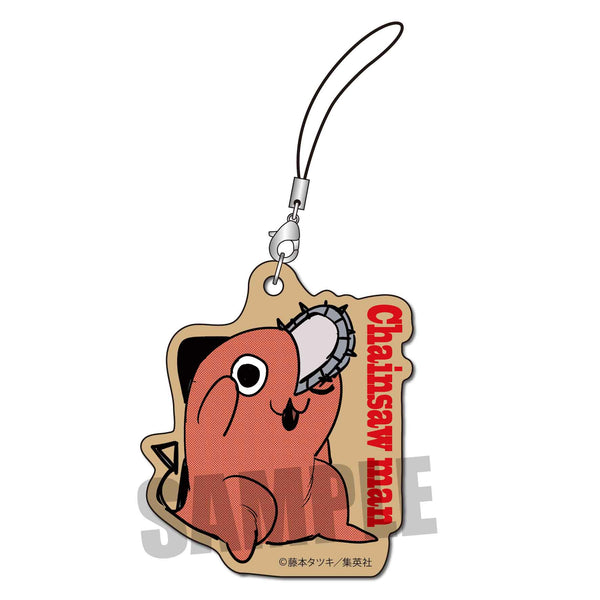 『チェンソーマン』ポチタ木札ストラップ (レッド)
