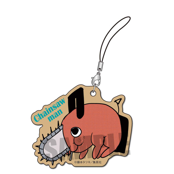 『チェンソーマン』ポチタ木札ストラップ (グリーン)