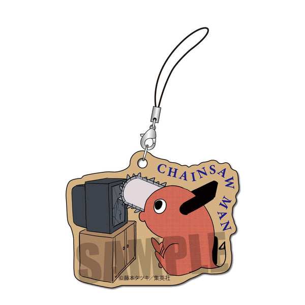 『チェンソーマン』ポチタ木札ストラップ Part2 (テレビ)