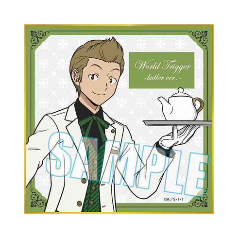 『ワールドトリガー』ミニ色紙 / 小荒井登
