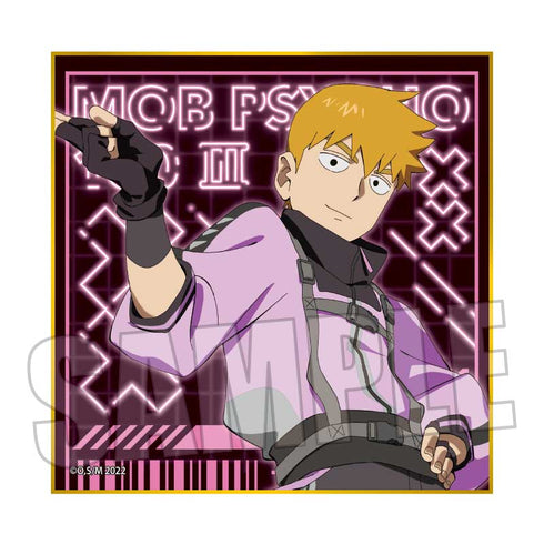 『モブサイコ100 III』 ミニ色紙 /霊幻 新隆 サイバーパンクver.