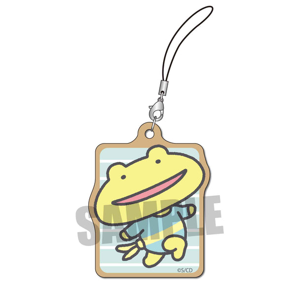 『チキップダンサーズ』木札ストラップ / スキップガエル先生