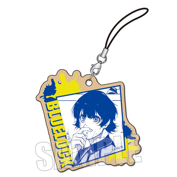 『ブルーロック』木札ストラップ 蜂楽 廻