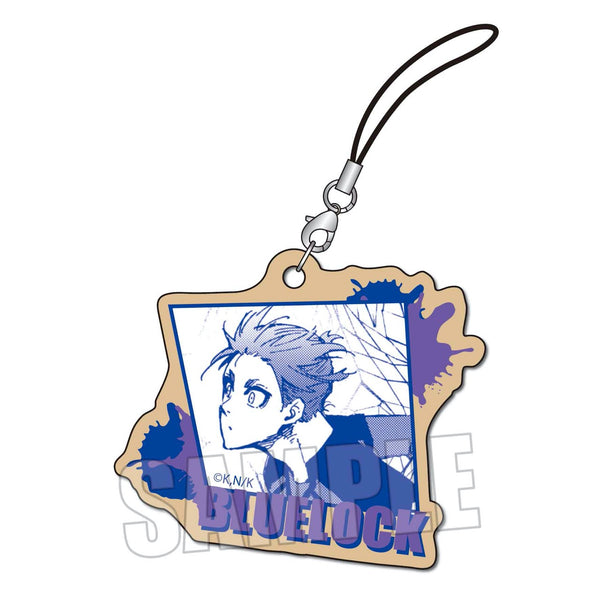 『ブルーロック』木札ストラップ 御影 玲王