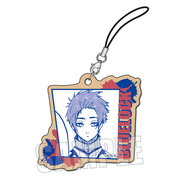 『ブルーロック』木札ストラップ 糸師 冴
