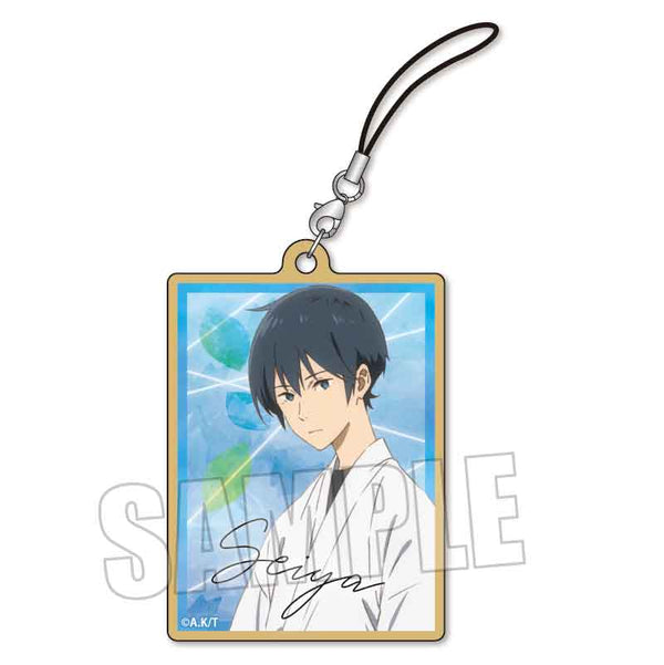 『ツルネ-風舞高校弓道部-』木札ストラップ 竹早静弥