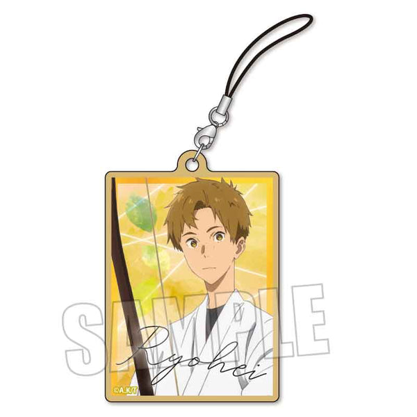 『ツルネ-風舞高校弓道部-』木札ストラップ 山之内遼平