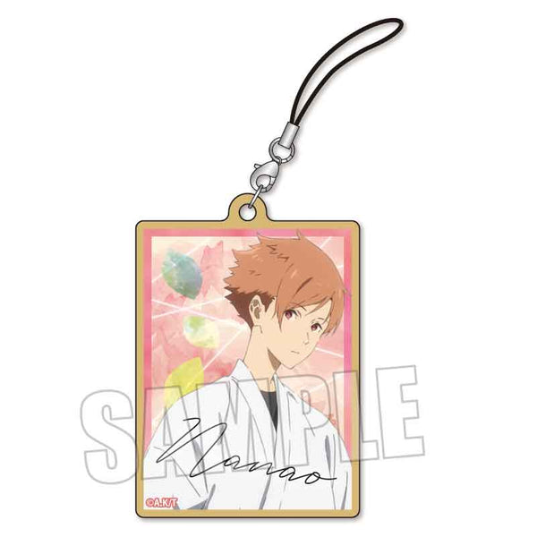 『ツルネ-風舞高校弓道部-』木札ストラップ 如月七緒