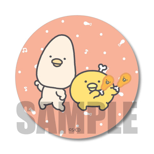 『チキップダンサーズ』缶バッジ / ほねチキン&なんこつ