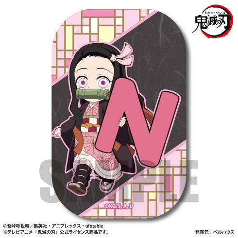 『鬼滅の刃』スクエア缶バッジ アルファベットver. アルファベットver. BOX