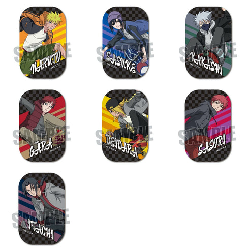 『NARUTO-ナルト- 疾風伝』トレーディングスクエア缶バッジ スケーターver. BOX