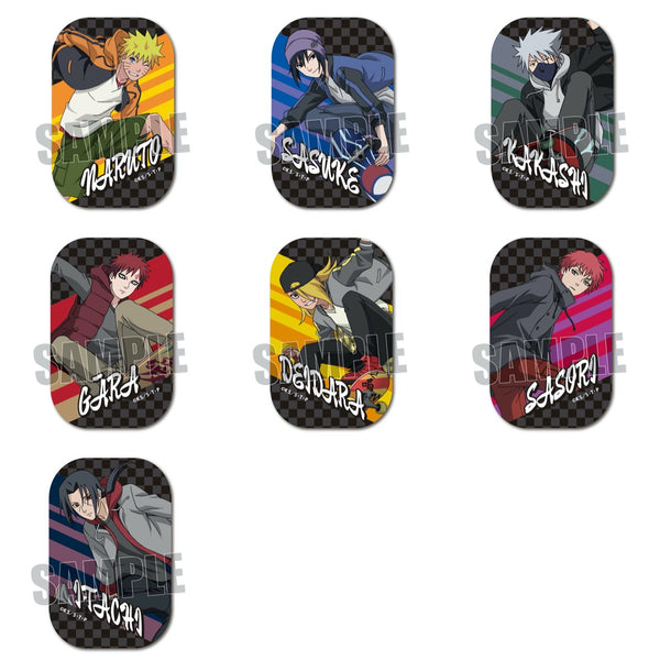 『NARUTO-ナルト- 疾風伝』トレーディングスクエア缶バッジ スケーターver. BOX